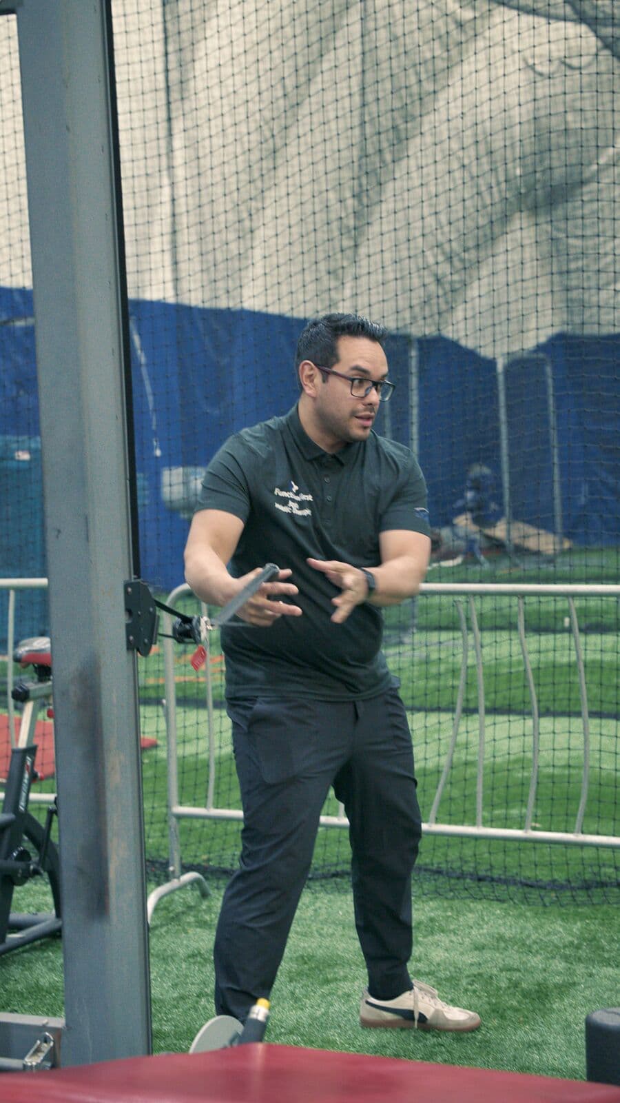Performance training on the turf at The Dome